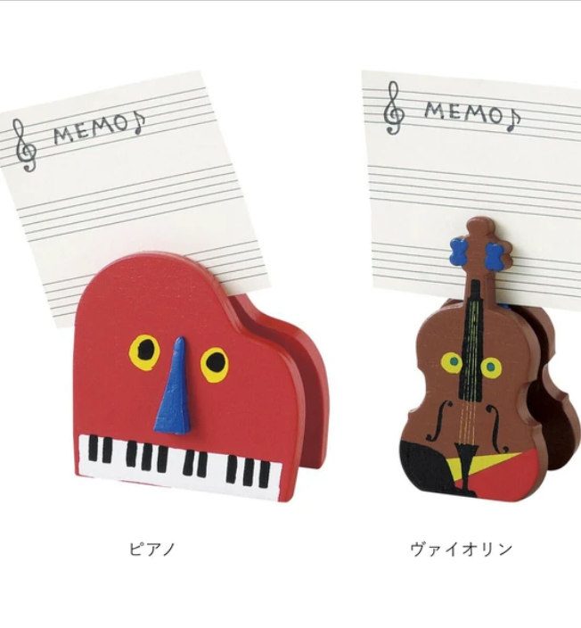 カードスタンドクリップ 在庫有りと書いてあっても、お取り寄せ商品は受注後にメーカー注文になります。☆【音符・小物グッズ－音楽雑貨】【音楽雑貨】  音楽グッズ  <br>バレエ発表会 記念品 プレゼントに最適 