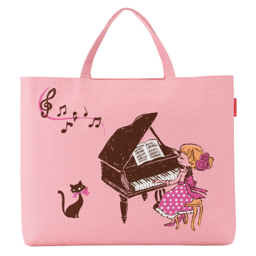 Piano line + レッスンバッグ ♪※在庫有りと書いてあっても、お取り寄せ商品は受注後にメーカー注文になります。※☆【音符・小物グッズ-音楽雑貨】【音楽雑貨】 音楽グッズ <br>バレエ発表会 記念品 プレゼントに最適 ♪