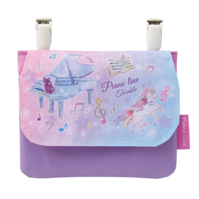 Piano line ポケットポーチ(トゥインクル)♪※在庫有りと書いてあっても、お取り寄せ商品は受注後にメーカー注文になります。※☆【音符・小物グッズ-音楽雑貨】【音楽雑貨】 音楽グッズ <br>バレエ発表会 記念品 プレゼントに最適 ♪