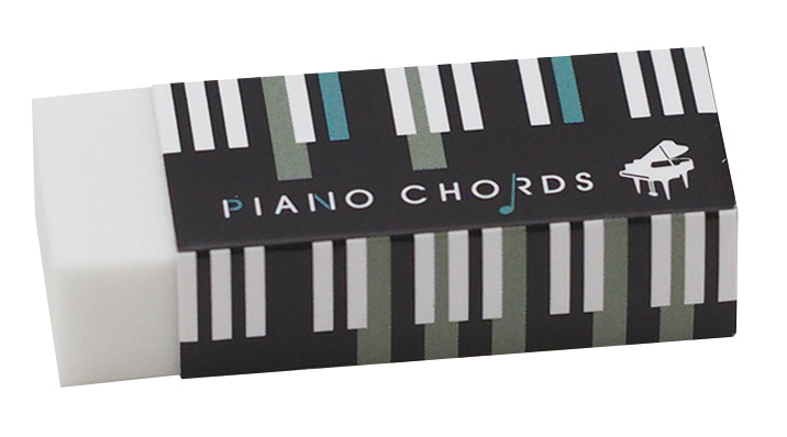 消しゴム ピアノコード(トゥインクル)在庫有りと書いてあっても、お取り寄せ商品は受注後にメーカー注文になります。【音符・小物グッズ－音楽雑貨】【音楽雑貨】  音楽グッズ  <br>バレエ発表会 記念品 プレゼントに最適 