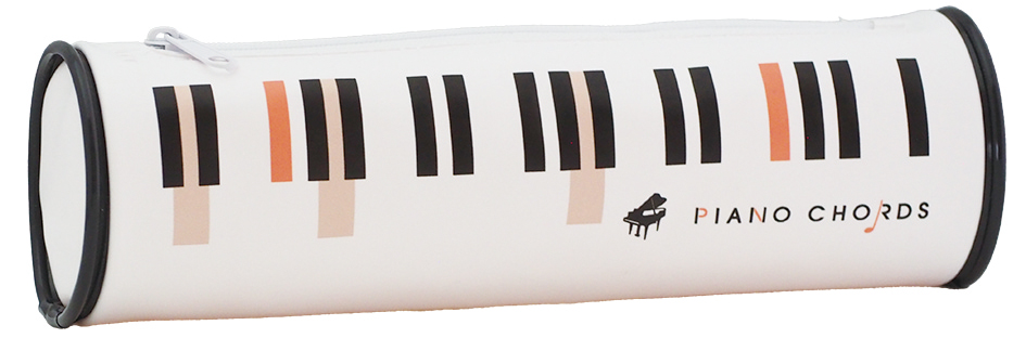 ペンケース ピアノコード在庫有りと書いてあっても、お取り寄せ商品は受注後にメーカー注文になります。【音符・小物グッズ－音楽雑貨】【音楽雑貨】  音楽グッズ  <br>バレエ発表会 記念品 プレゼントに最適 