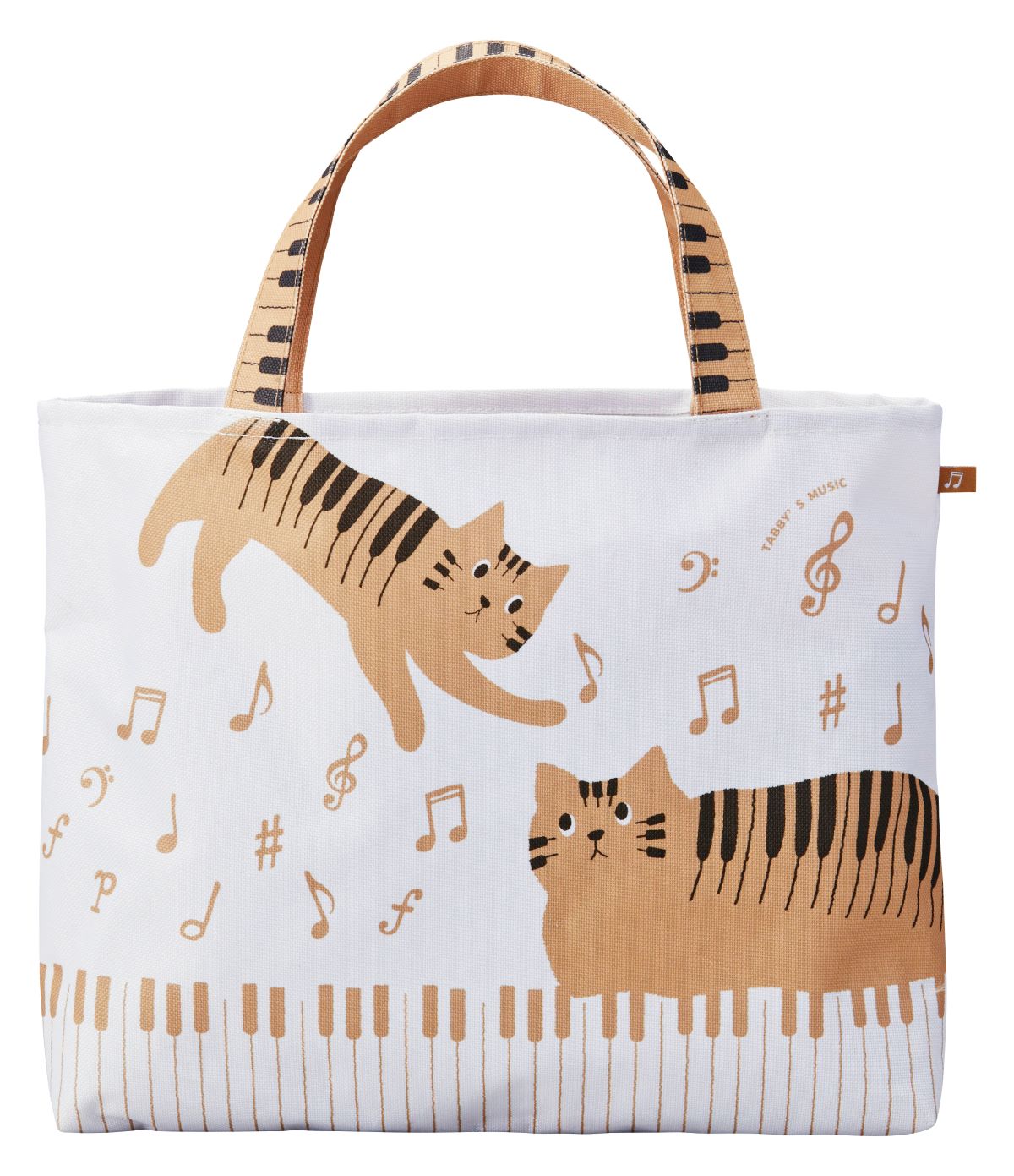 レッスンバッグ TABBY'S MUSIC 在庫有りと書いてあっても、お取り寄せ商品は受注後にメーカー注文になります。【音符・小物グッズ－音楽雑貨】【音楽雑貨】  音楽グッズ  <br>バレエ発表会 記念品 プレゼントに最適 