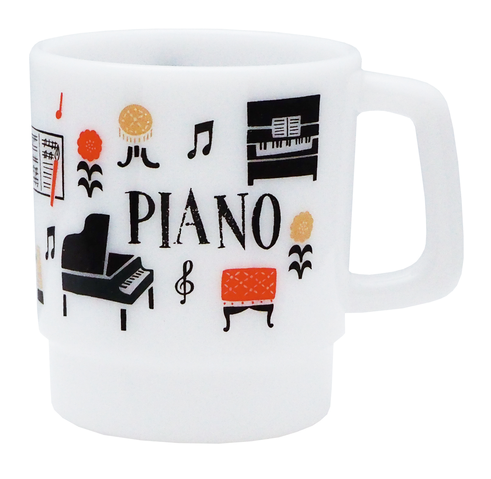 ミニマグ la la PIANO♪※在庫有りと書いてあっても、お取り寄せ商品は受注後にメーカー注文になります。※☆【音符・小物グッズ-音楽雑貨】【音楽雑貨】 音楽グッズ <br>バレエ発表会 記念品 プレゼントに最適 ♪