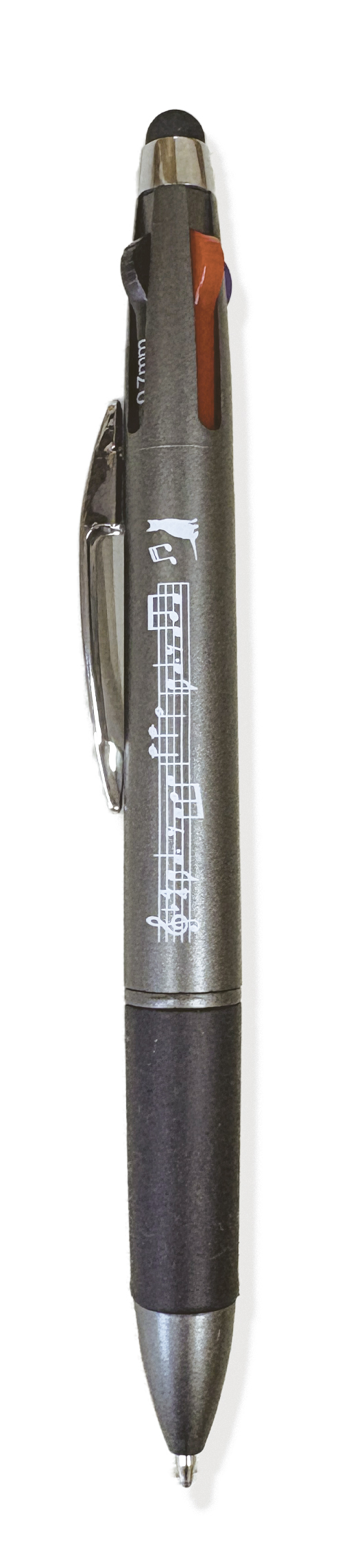 多機能ボールペン 在庫有りと書いてあっても、お取り寄せ商品は受注後にメーカー注文になります。【音符・小物グッズ－音楽雑貨】【音楽雑貨】  音楽グッズ  <br>バレエ発表会 記念品 プレゼントに最適 