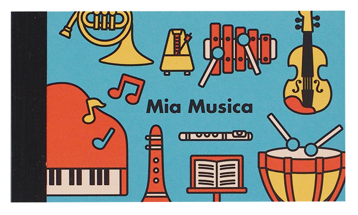 ミニメモ ミア ムジカ在庫有りと書いてあっても、お取り寄せ商品は受注後にメーカー注文になります。【音符・小物グッズ－音楽雑貨】【音楽雑貨】  音楽グッズ  <br>バレエ発表会 記念品 プレゼントに最適 