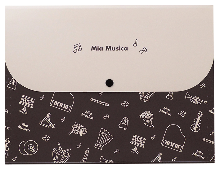 5ポケットフォルダー ミア ムジカ(トゥインクル)在庫有りと書いてあっても、お取り寄せ商品は受注後にメーカー注文になります。【音符・小物グッズ－音楽雑貨】【音楽雑貨】  音楽グッズ  <br>バレエ発表会 記念品 プレゼントに最適 