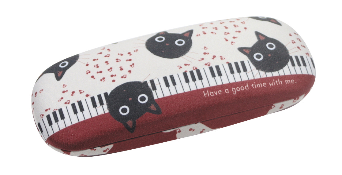 メガネケース クロス付き 在庫有りと書いてあっても、お取り寄せ商品は受注後にメーカー注文になります。【音符・小物グッズ－音楽雑貨】【音楽雑貨】  音楽グッズ  <br>バレエ発表会 記念品 プレゼントに最適 