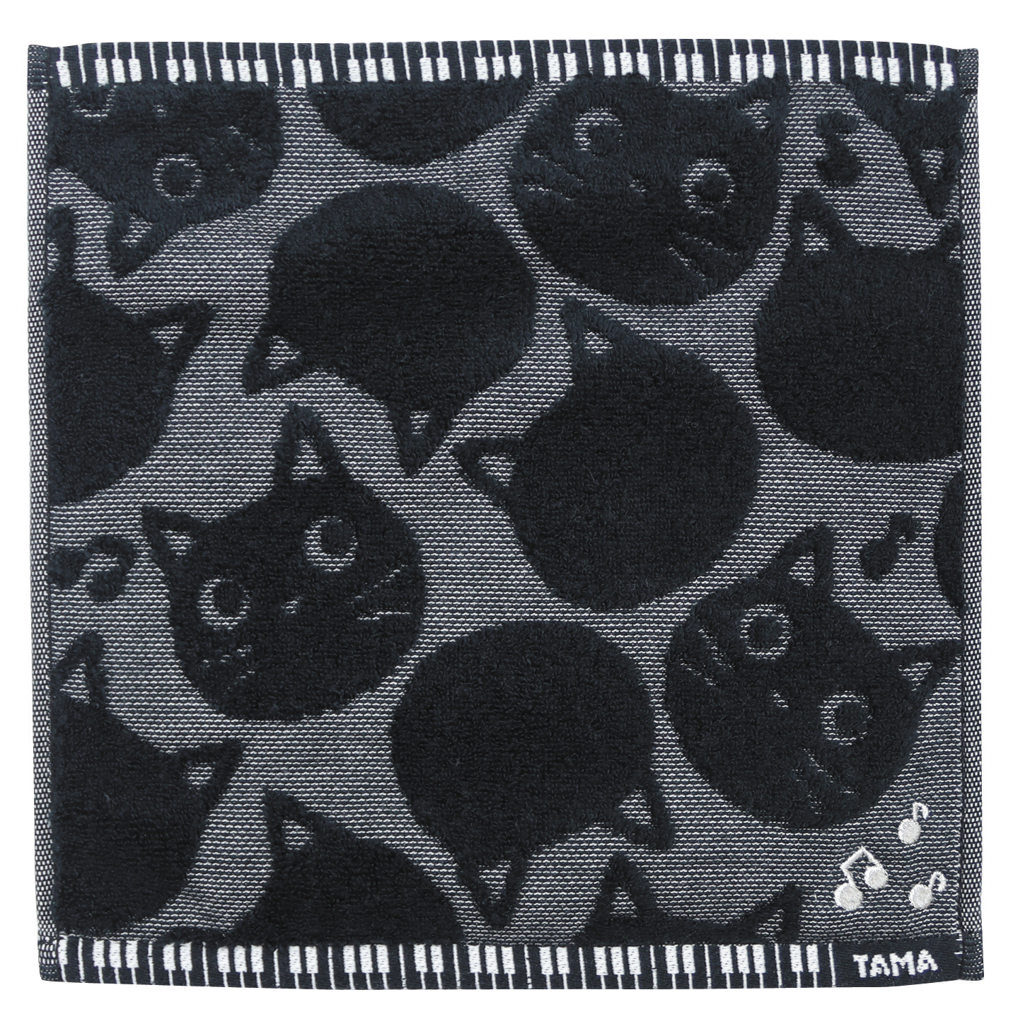 モノたまタオルハンカチ 在庫有りと書いてあっても、お取り寄せ商品は受注後にメーカー注文になります。【音符・小物グッズ－音楽雑貨】【音楽雑貨】  音楽グッズ  <br>バレエ発表会 記念品 プレゼントに最適 