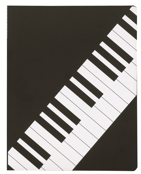 ミュージッククリアホルダー 鍵盤♪【ピアノ発表会記念品に最適♪】