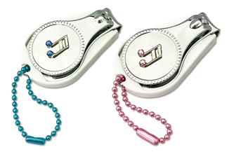 スワロ音符爪切り 在庫有りと書いてあっても、お取り寄せ商品は受注後にメーカー注文になります。【音符・小物グッズ－音楽雑貨】【音楽雑貨】  音楽グッズ  <br>バレエ発表会 記念品 プレゼントに最適 