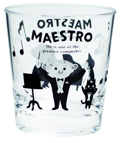 MAESTRO タンブラー ♪※在庫有りと書いてあっても、お取り寄せ商品は受注後にメーカー注文になります。※☆【音符・小物グッズ-音楽雑貨】【音楽雑貨】 音楽グッズ <br>バレエ発表会 記念品 プレゼントに最適 ♪