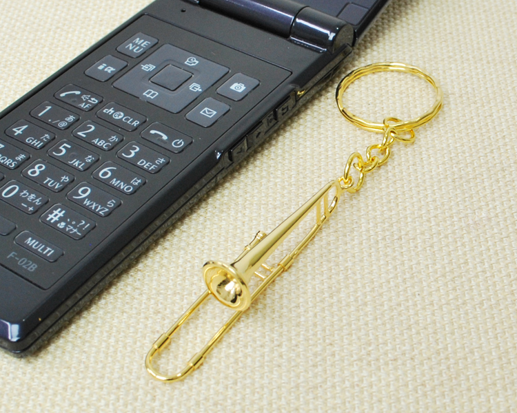 トロンボーンキーホルダー